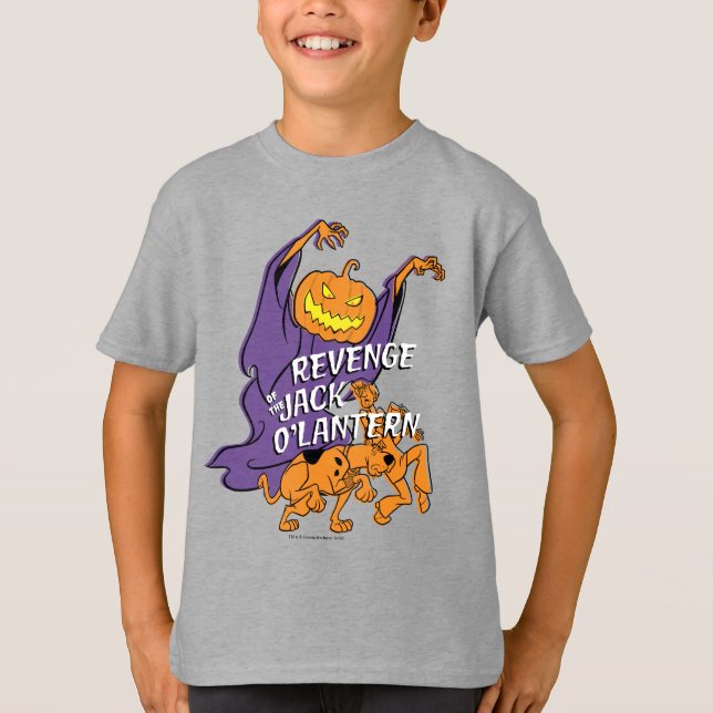 T-shirt Scooby-Doo | Revenge de la Lanterne Jack O' (Devant)