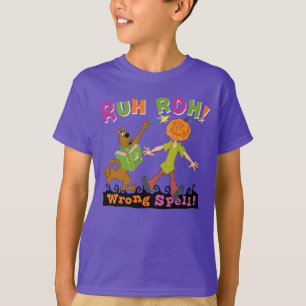 T-shirt Scooby-Doo Ruh Roh ! Mauvais sort !