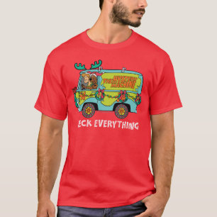 T-shirt Scooby-Doo & Shaggy In The Holiday Mystery Machine