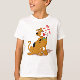 T-shirt Scooby-Doo - Tenue de l'enveloppe Valentine