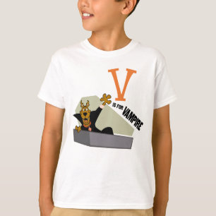 T-shirt Scooby-Doo V est pour Vampire