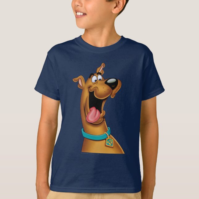 T-shirt Scooby Doo Visage Excité (Devant)
