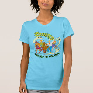 T-shirt Scooby-Doo Zoinks Quelle voie pour plus de bonbon