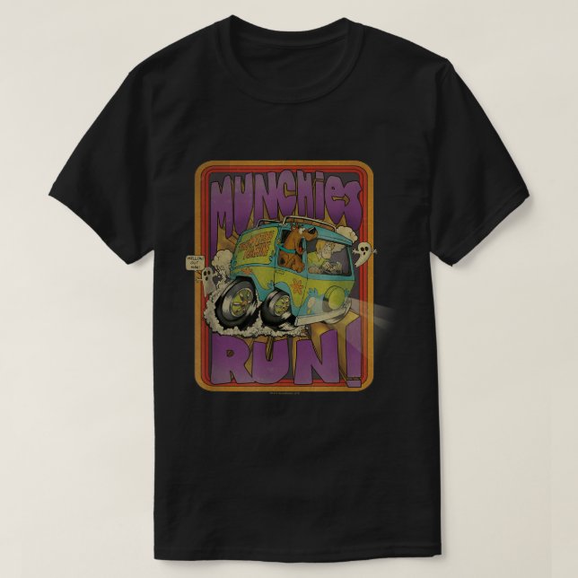 T-shirt ScoobyDoo Munchies Run (Design devant)