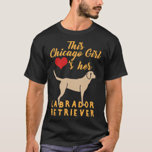 T-shirt Scoop ajusté du Chicago Girl Lab