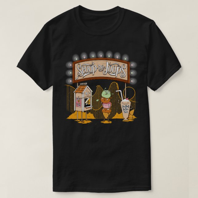 T-shirt Scoop De Loops (Design devant)