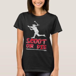 T-shirt Scoot De Démarrage Ou Mourir
