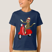 Scooter de Vespa de singe de chaussette