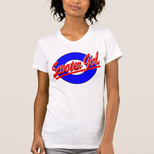 T-shirt Scooter fille avec cible