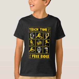 T-shirt Scooter Freestyle Trick