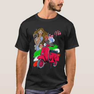 T-shirt Scooter vintage Retro Scooter 1