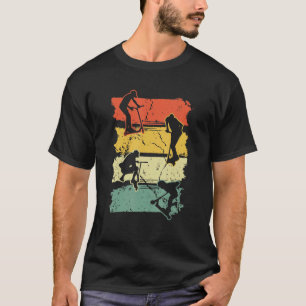 T-shirt Scooterist Retro Vintage Scooter Stunt Scooterist