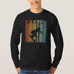 T-shirt Scooters de la fête de Pâques Retro Graphisme drôl