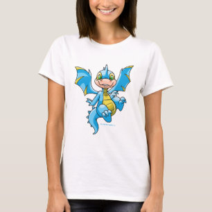 T-shirt Scorchio bleu curieux