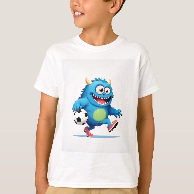 T-shirt Score Big With This Monstre Kicker ! (Devant)