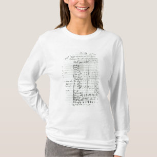 T-shirt Score manuscrit de la Loi III