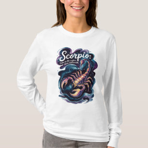 T-shirt Scorpio : Calme à la surface, Chaos Sous le plaisi