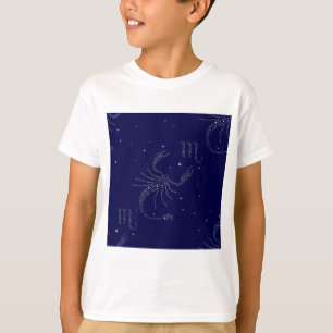 T-shirt scorpio étoiles
