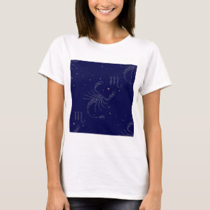 T-shirt scorpio étoiles