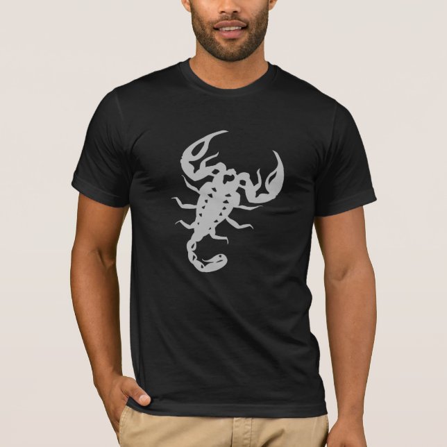 T-shirt SCORPIO noir (Devant)