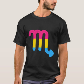 T-shirt Scorpio Panual Zodiac Sign Panual Pride Flag