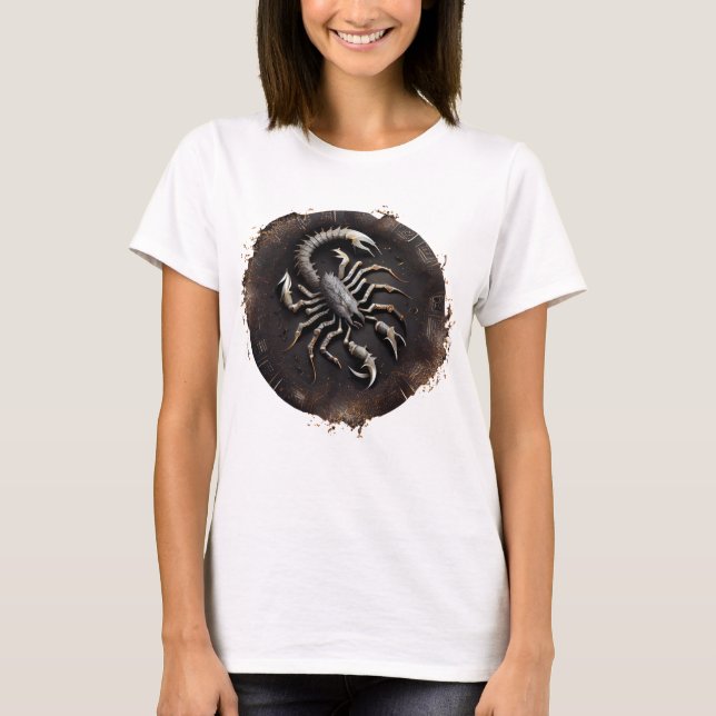 T-shirt Scorpio Scorpion Zodiac (Devant)