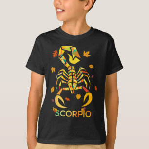 T-shirt Scorpio Zodiac Fall Scorpion Anniversaire