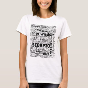T-shirt Scorpio Zodiac Mot Cloud Inspiration