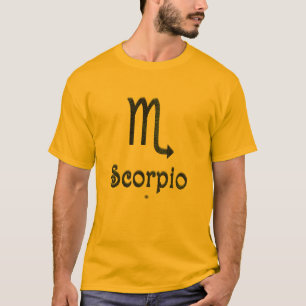 T-shirt Scorpion couleur signe astrologique Zodiac