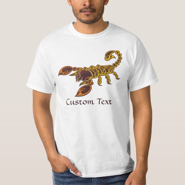 T-shirt Scorpion de noeud celtique (Devant)