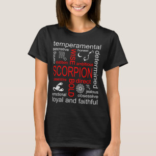 T-shirt Scorpion signe zodiaque