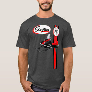 T-shirt Scorpion Vintage Motoneiges 