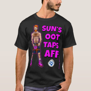 T-shirt Scotsman Suns oot taps aff