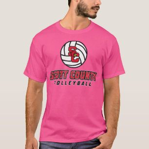 T-shirt Scott County High School Cardinals Volleyball
