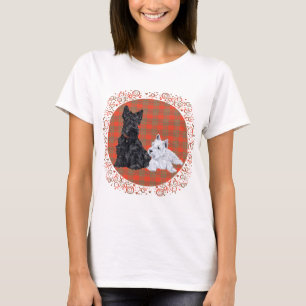 T-shirt Scottie Adulte & chiot Westie