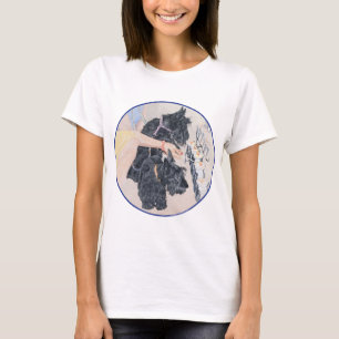 T-shirt Scotties Allume des bougies