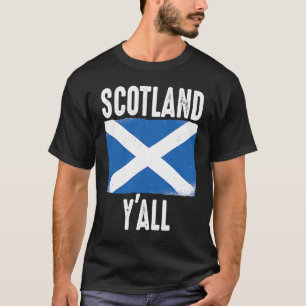 T-shirt Scottish American Scotland Y'All