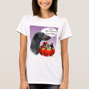 T-shirt Scottish Deerhound Halloween Candy