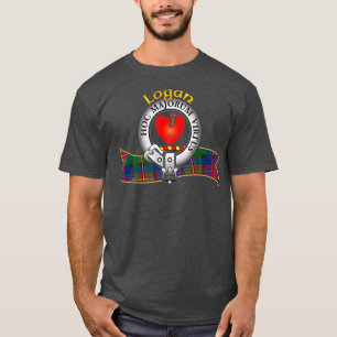 T-shirt Scottish Logan Clan Tartan Crest A Passion nail