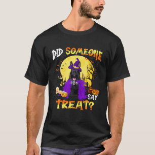 T-shirt Scottish Terrier Halloween Quelqu'Un A Dit Traiter