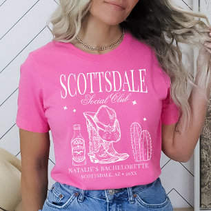 T-shirt Scottsdale Bachelorte Party Social Club