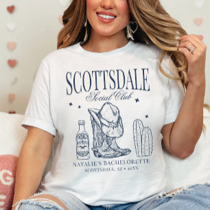 T-shirt Scottsdale Bachelorte Party Social Club