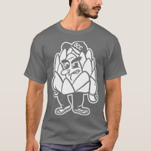 T-shirt Scottsdale Community College Artichokes Simple Whi