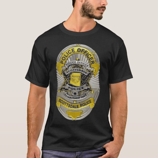 T-shirt ScottsdaScottsdale Arizona Policele Arizona Police (Devant)