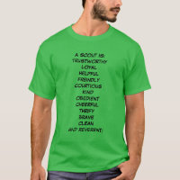 T-shirt scout Law