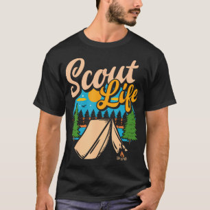 T-shirt Scout Life Amoureux du Scoutisme Amoureux du Campi