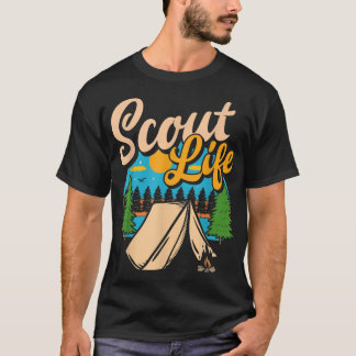 T-shirt Scout Life Amoureux du Scoutisme Amoureux du Campi