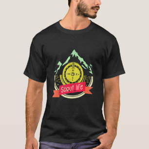 T-shirt Scout Life Randonnée Mountain Adventure Buddies Ca