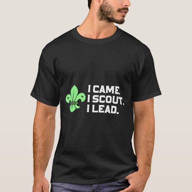 T-shirt Scoutisme de fleur de lis (Devant)
