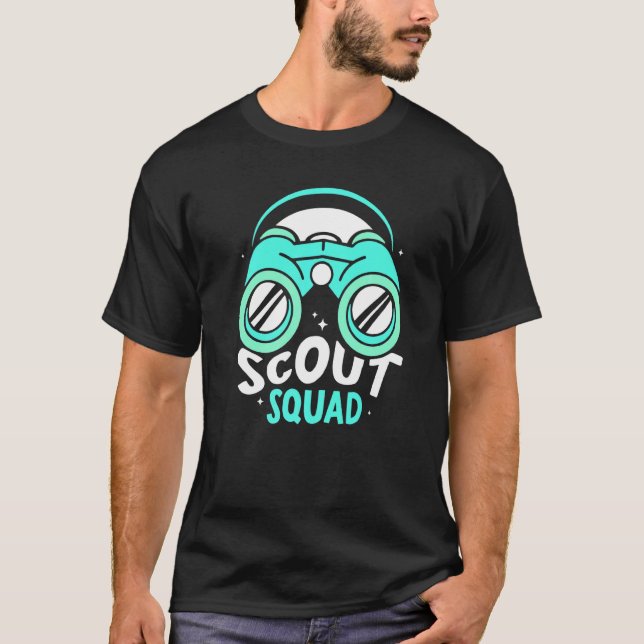 T-shirt Scouts de l’équipe de scouts Randonnée Scoutisme e (Devant)